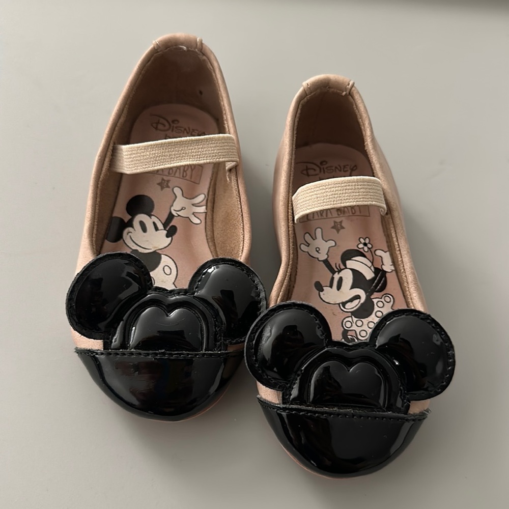 Mickey Mouse Disney baby girl ballerina flats